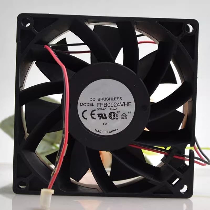 for FFB0924EHE 9038 24V 0.42A 9CM Inverter Cooling Fan