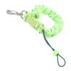 VomekoDiving Camera Lanyard,Iving Coil Lanyard,Diving Lanyard,with Quick Release Buckle,for Underwater Diving (Green) view 4