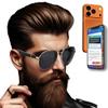 AI Smart Glasses with Bluetooth for Men Women ChatGPT wd 50+ Languages 99% Accuracy, Transcribe Auto Save, 5.3 Android Siri Touch and Voice Assistant Glasses with Speakers, 120H SB Black Dominator view 3