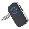 Boannice Bluetooth 5.0 Receiver with 3.5mm AUX Car Bluetooth Adapter, Sound Adapter for Car Stereo Home Stereo Headset Speakers, Hands-Free Calling, Noise Cancellation view 1