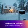Roku Outdoor Camera for Home Security - IP65 Weather Resistant Wired Security Camera with 1080p HD Night Vision, Compatible with Alexa & Google, Motion & Sound Detection(Renewed) view 4