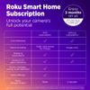 Roku Indoor Camera for Home Security, 2-Pack - Wired Security Camera with 1080p HD Color Night Vision, Compatible with Alexa & Google, Motion & Sound Detection, Built-in Siren (Renewed) view 3