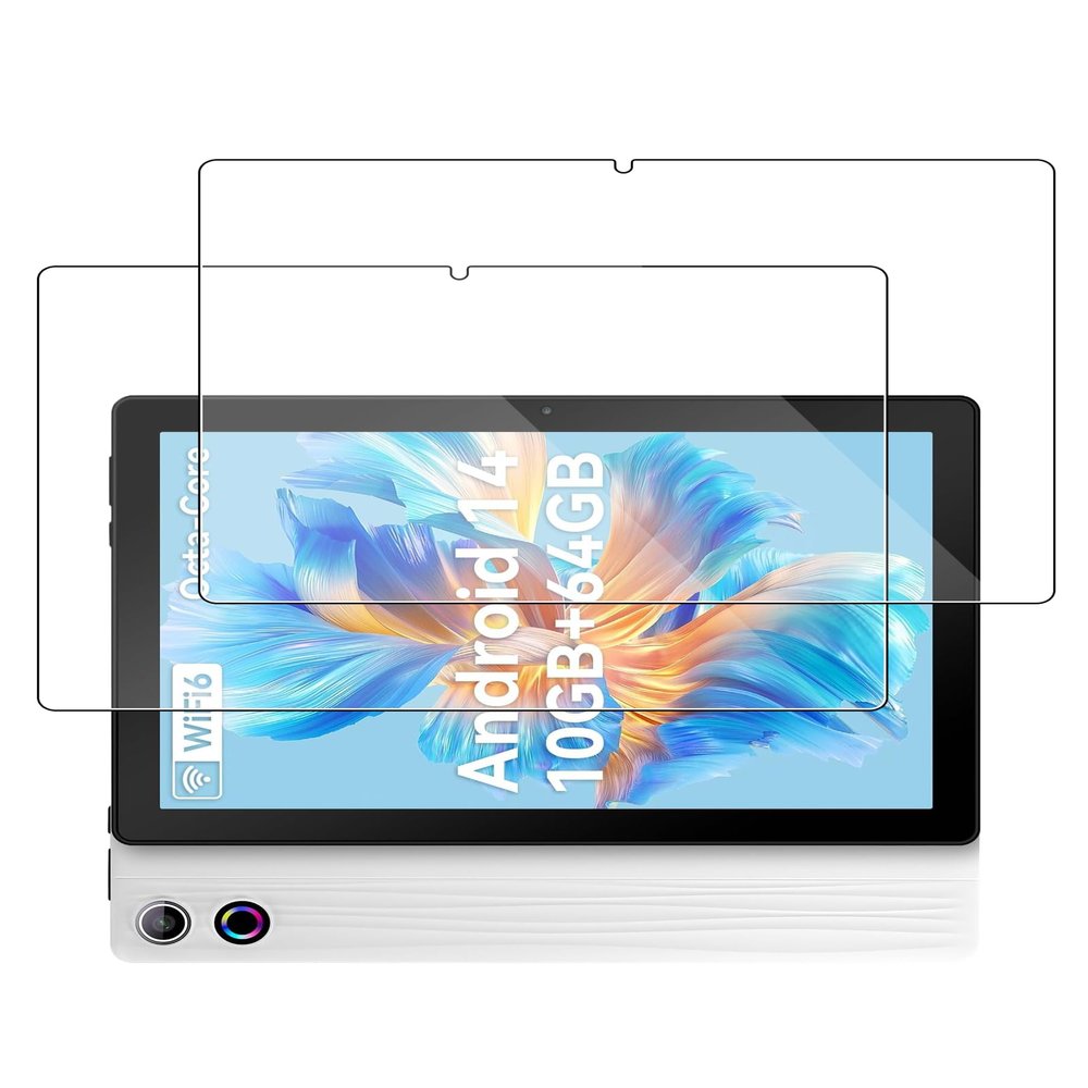 [2 Pack]Screen Protector for ZOFYWNAS A10-A /FancyDay A10 10 Inch Tablet Tempered Glass Film, BOVUGAC Screen Protector Compatible with ZOFYWNAS A10 And FancyDay A10 2024 Tablet Anti-Scratch Sensitive Dropproof
