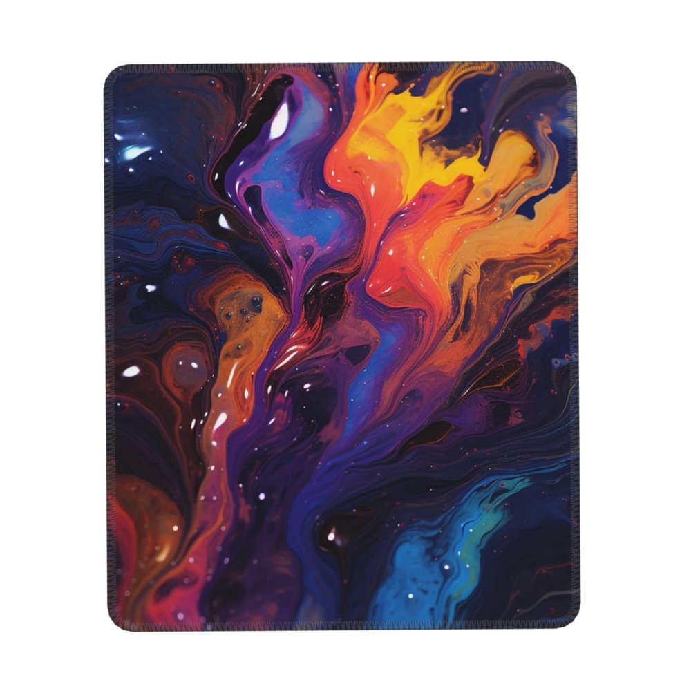 Mouses Pad Small Mouses Mat with Anti-Slip Rubber Base Abstract Texture Fluid Mouses Pads for Man Woman Computer Mouses pad for Wireless Mouses Keyboard Mat Gaming Desk Pad for Home 10 x 12 inch