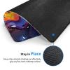 Mouses Pad Small Mouses Mat with Anti-Slip Rubber Base Abstract Texture Fluid Mouses Pads for Man Woman Computer Mouses pad for Wireless Mouses Keyboard Mat Gaming Desk Pad for Home 10 x 12 inch view 3