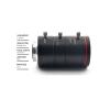 wangzhch 3MP CCTV Lens 12-36mm Varifocal 1/1.8" C Mount F2.0 FA/Machine Vision Lenses HD Manual Iris view 3