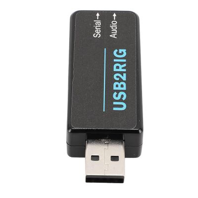 Integrated Digital Modes Interface for Amateur Radio, CAT Control, Sound Codec 2 in 1 with Built in for Sound Card and Serial Port, Flexible for Device Connection