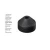 wangzhch M12 pinhole CCTV Lens 6MM M12*0.5 Mount 1/3" F2.0 53 Degree for CCTV Cameras view 2