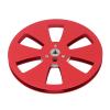 1/4 7 Inch Universal Empty Tape Reel, Aluminum Alloy Sound Deck Recording Takeup Reel, for Studer (Red) view 1