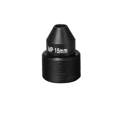 wangzhch HD Pinhole Lens 15MM M12*0.5 Mount 1/2" F1.6 28.3 Degree for Mini Cameras