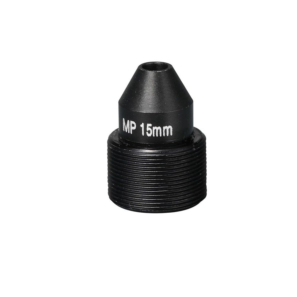 wangzhch HD Pinhole Lens 15MM M12*0.5 Mount 1/2" F1.6 28.3 Degree for Mini Cameras