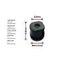 wangzhch CCTV Lens HD 3MP M8 Mount 4.5mm F2.0 1/2.7" with 650nm IR Filter Low Distortion for Face Identification Surveillance Camera view 4