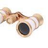 3X25 Opera Binocular Telescope for Theater Viewing, Portable Lightweight Design for Women, Girls, and Children, BK7 Optical Glass for Clear and Sharp Images (White) view 4