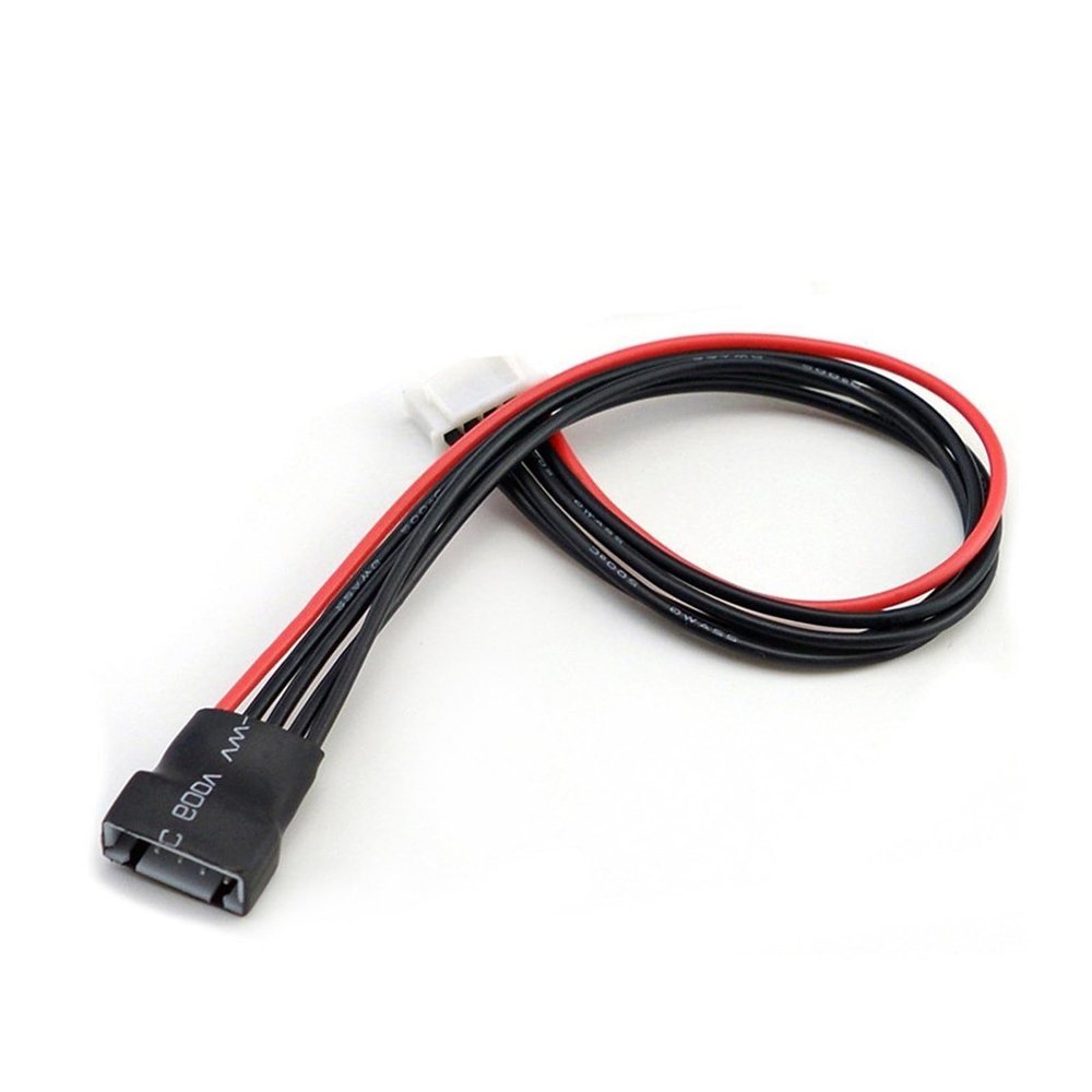 ACGTUY 2S 3S 4S 6S JST-XH Adapter p/Lug Balance Chager Cable Extension 21cm Length(4S)