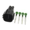 1 Set 4 Pin 6189-0694 Alternator Regulator Repair Harness Connector Socket(Female) view 1