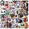50PCS Cartoon Movie The Nightmare Before Christmas Stickers, Halloween Sticker Pack, TNBC Vinyl Waterproof Stickers Decals for Laptop, Water Bottles, Guitar, Skateboard Stickers for Teens view 1