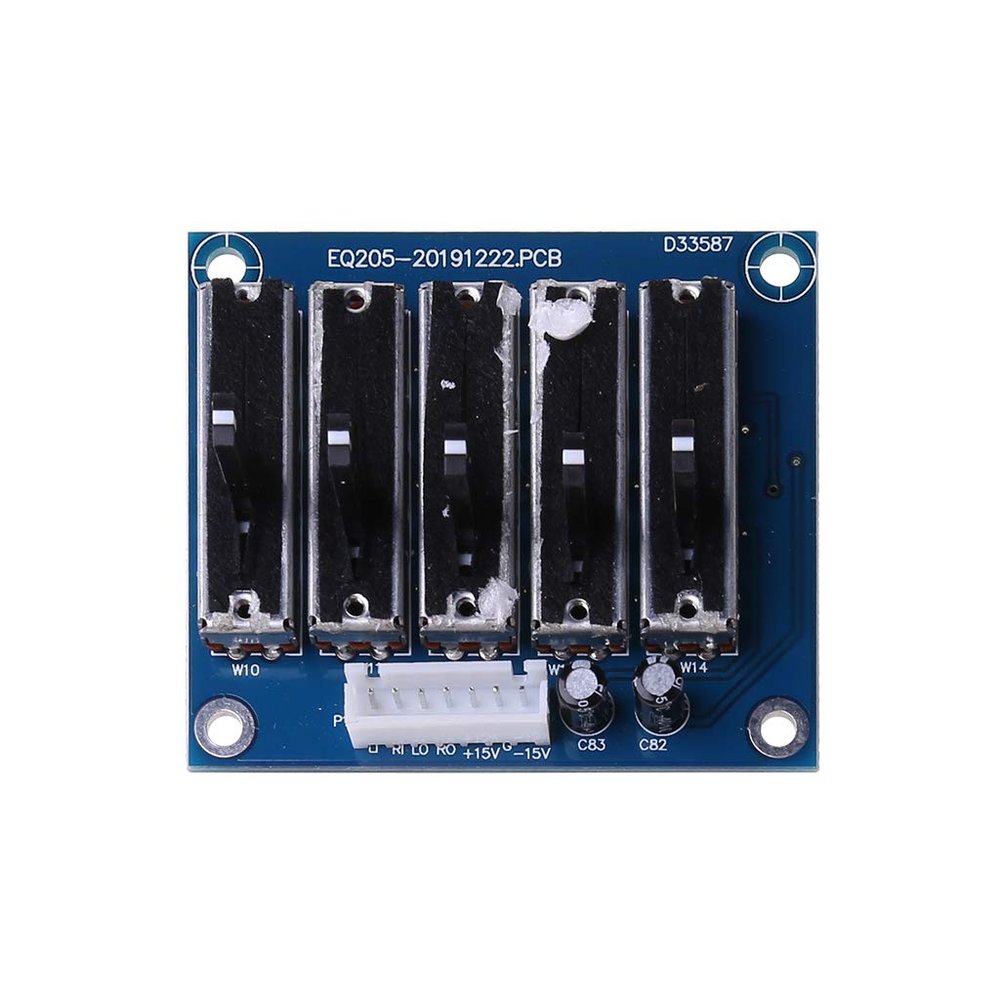QERPON Board Stereo Channel Adjustable Tone Boards Preamp Front Panel