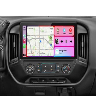 Junsun 13.1 inch [6G+128G] Car Radio Stereo for Chevy Silverado GMC Sierra 2014-2018 with GPS Wireless CarPlay Android Auto