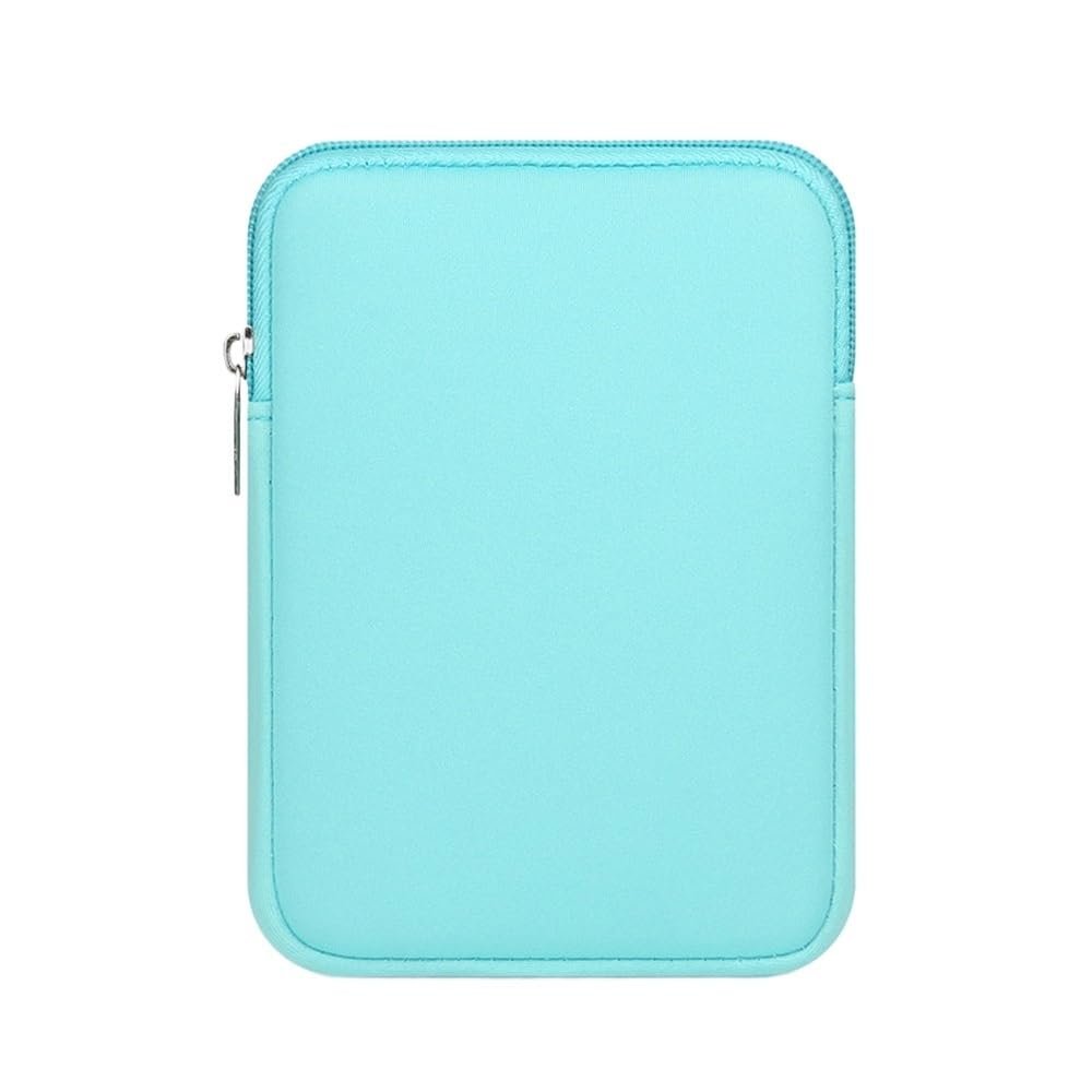 PMPLBEBAZ Universal Soft Liner e-Book Case Suitable for kobo Clara HD/Clara 2E/kobo Aura Edition 2 Nia 6'' eReader Zipper Bag(Sky Blue)