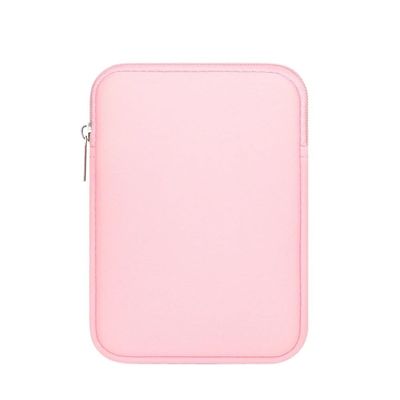 PMPLBEBAZ Universal Soft Liner e-Book Case Suitable for kobo Clara HD/Clara 2E/kobo Aura Edition 2 Nia 6'' eReader Zipper Bag(Pink)