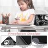 Case for iPad (9.7-Inch, 2018/2017 Model, 6th/5th Generation), Slim Lightweight Smart Shell Stand Cover with Auto Wake/Sleep Case for iPad 9.7 Inch 2018/2017,Black White Tree Moon view 4