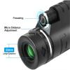 Super High Power 40X60 Monocular Telescope Portable Night Vision HD Zoom Monocular Binoculars Pocket Telescope for Bird Watching Travel Hunting Hiking,B view 4