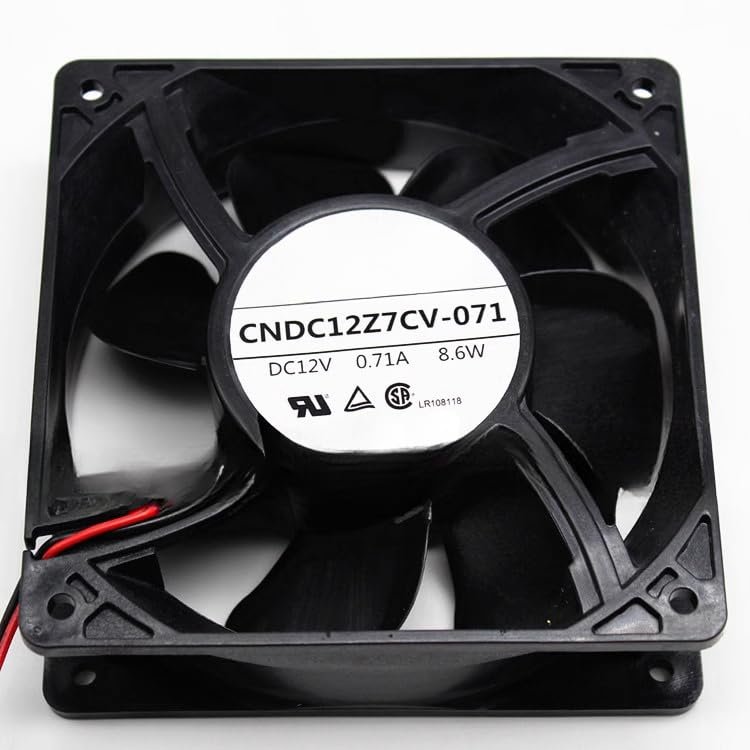 for CND121Z7CV-071 12038 12V 0.71A 12CM Double Ball Box Fan