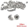 100Pcs M3X5 Screws 5mm PC Case Hard Drive Precision PSU 6/32" Hex Silver Screws For Computer Floppy DVD ROM Motherboard view 2