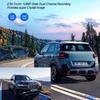 3 Channel Dash Cam 2K 1296P Night Vision IMX 415 Sensor Supports Cabin/Rear Camera Car Video Cycle Recorder 5G WiFi APP Control (F5 with 64G) view 3