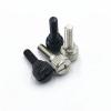 100PCS 6#-32 * 6 Thread Teeth Computer PC Case Cooling Fan Toolless Adjustment Screw Thumbscrews Thumb Screw M3.5 - (Size: 100PCS, Color: Black) view 1