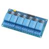 6 Channel Low Level Trigger Relay Module with Optocoupler (24V) view 4