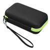 GARVALON 1pc Eva Portable Shockproof Protective Case for Non- Forehead Thermometers Compact Storage Bag Lanyard and Green Zipper for Travel and Home Use view 1