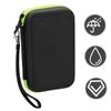 GARVALON 1pc Eva Portable Shockproof Protective Case for Non- Forehead Thermometers Compact Storage Bag Lanyard and Green Zipper for Travel and Home Use view 4