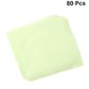 FELTECHELECTR Microfiber Cleaning Rags 80pcs Green Microfiber Cloths for Glasses Lens Camera Screen view 4