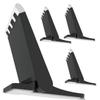 KICHOUSE 4pcs Laptop Stand Ergonomic Laptop Riser with Anti-Slip Design Foldable Portable Notebook Holder for Enhanced Airflow and Office Travel view 1