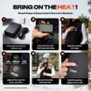 Weston Womens Heated Fleece Vest, 4 Heating Zones, 7.4V Power Output, view 4