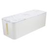 PHENOFICE Cord Organizer Box Cable Management Cover Large Wire Organizer Desk Cord Hider Bamboo HIPS for Home view 1