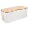 WATIIFUFU Elegant Cord Holder for Cables Large Cable Management Box Wire Strip Organizer view 1