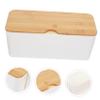 WATIIFUFU Elegant Cord Holder for Cables Large Cable Management Box Wire Strip Organizer view 2