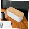 WATIIFUFU Elegant Cord Holder for Cables Large Cable Management Box Wire Strip Organizer view 3