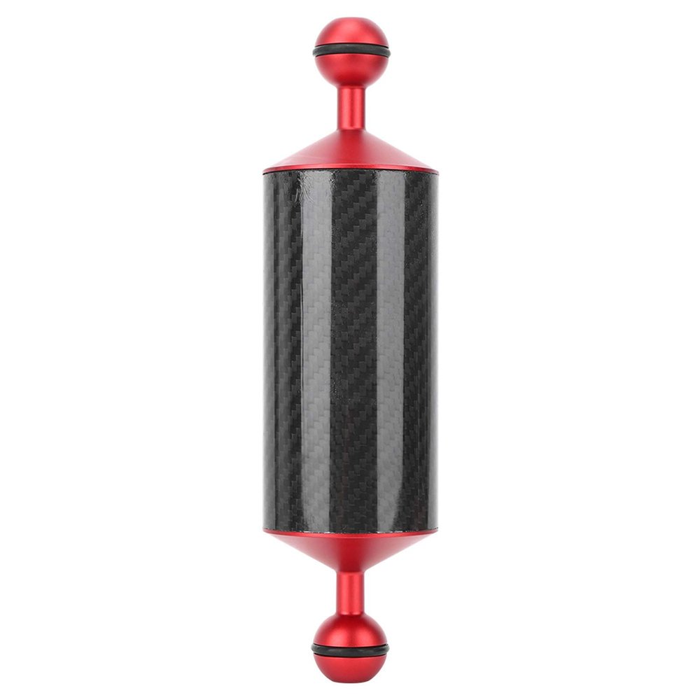 10in Diving Float Arm, Dual Ball Carbon Fiber Floating Arm for Underwater Shooting, Macro and Wide Angle Photography, Easy to Carry and Use, Suitable for Aquatic Arm