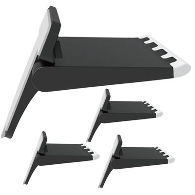 Hoement 4pcs Laptop Cooling Bracket Laptop Stand for Desk Notebook Holder Stand Ergonomic Riser