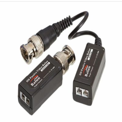 Video Balun, 5MP, BNC Interface, Black