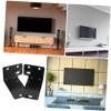 LIFKICH Tv Sound Bar Mount Soundbar Mount Soundbar Bracket Audio Stand Accessory Space-Saving Design view 3