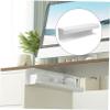 IWOWHERO Desk Wire Organizer Cable Management Rack Desk Storage Organizer White view 3