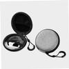 CAXUSD Headphone Bag Storage Box Cable Organizer Bag for Headphones Earbud Case Smooth Zipper view 3