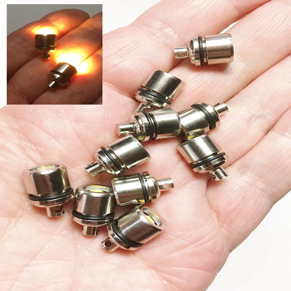 Morezmore M00813x5 10pc Miniature LED Lights for Taking Scale Model Photos