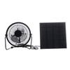 balacoo 3sets Solar Panel Cooling Fan Kit for Pets Lightweight Solar Powered Fan Base for Outdoor Use Ventilation for Animal view 2
