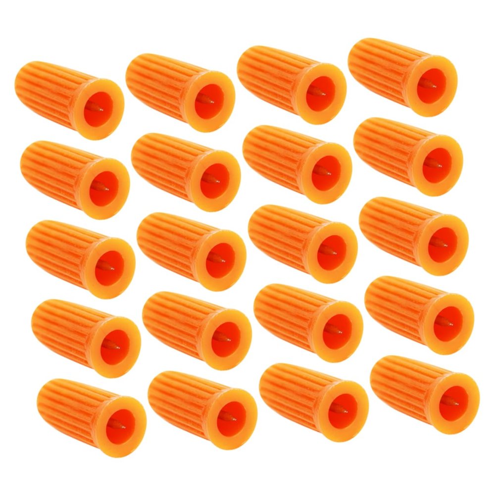 Baluue 20pcs Glue Bottle Mouth Tip for Eyelash Extensions Replacement Precision Application for Lash Adhesive Essential Accessory for