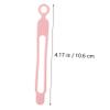 KONTONTY Silicone Wire Fixing Straps 20pcs Cable Wrappers for Electronics Organizers Cable Management Net view 2